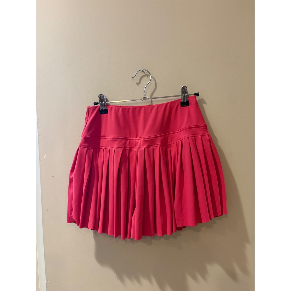 Kyodan Pink Pleated Tennis golf Skort with Built-in Shorts and Pockets Small S